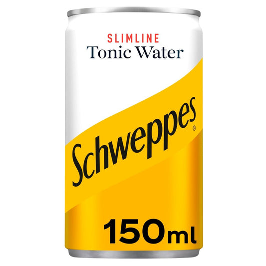 Schweppes Can Slimline Tonic Water 150Ml - UK Food & Drink - 50193622