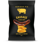 Serious Pig Sausage Flavour Crisps 40g - UK Food & Drink - 5060234311445