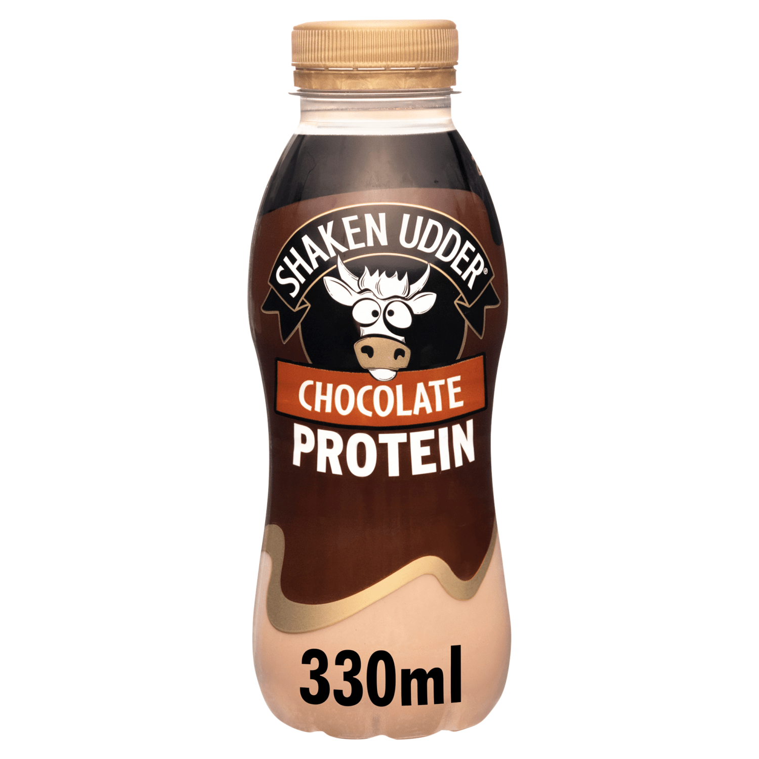 Shaken Udder Chocolate Protein Milkshake Ambient 330ml - UK Food & Drink - 5060342471390