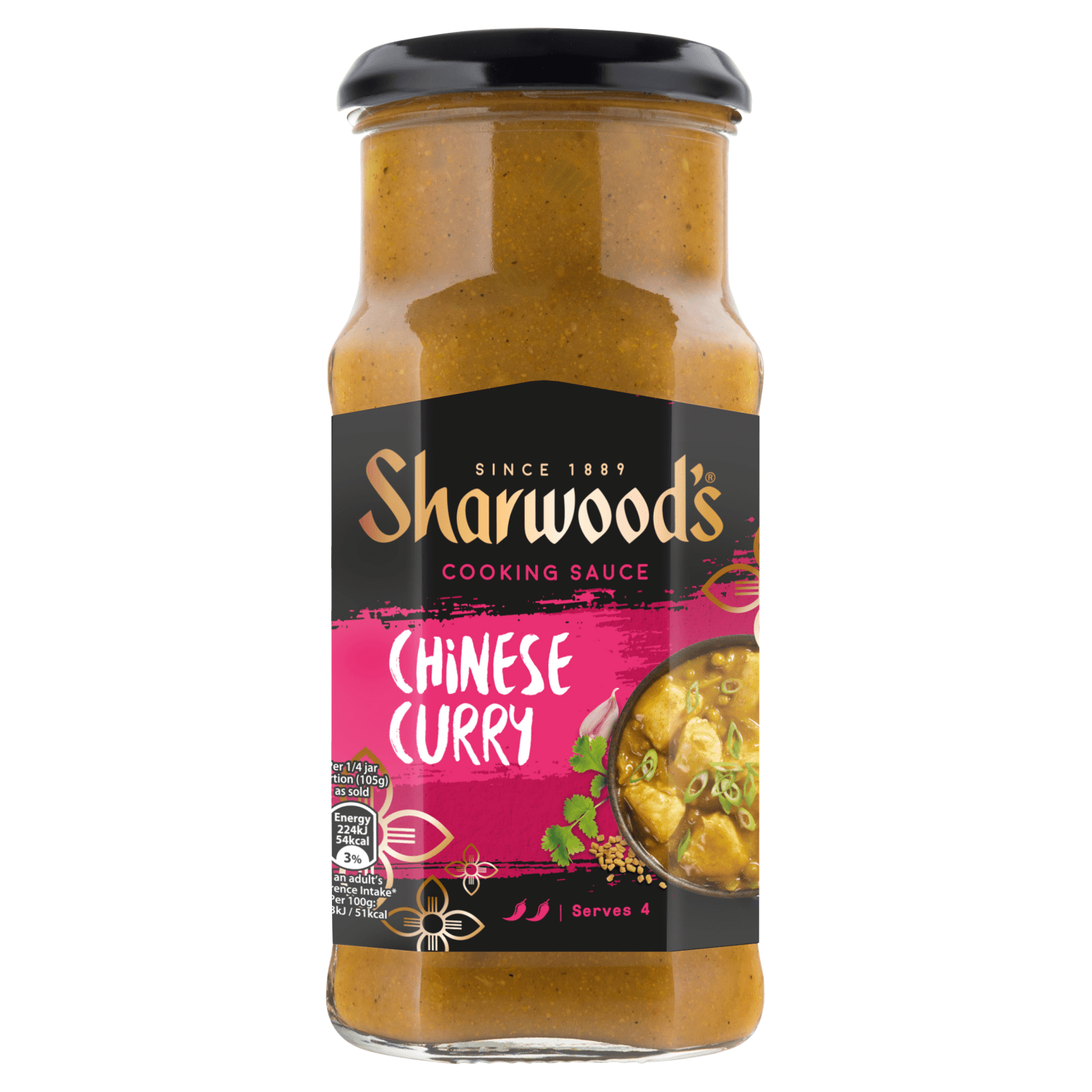 Sharwood's Chinese Curry Sauce 425g - UK Food & Drink - 5000354200861