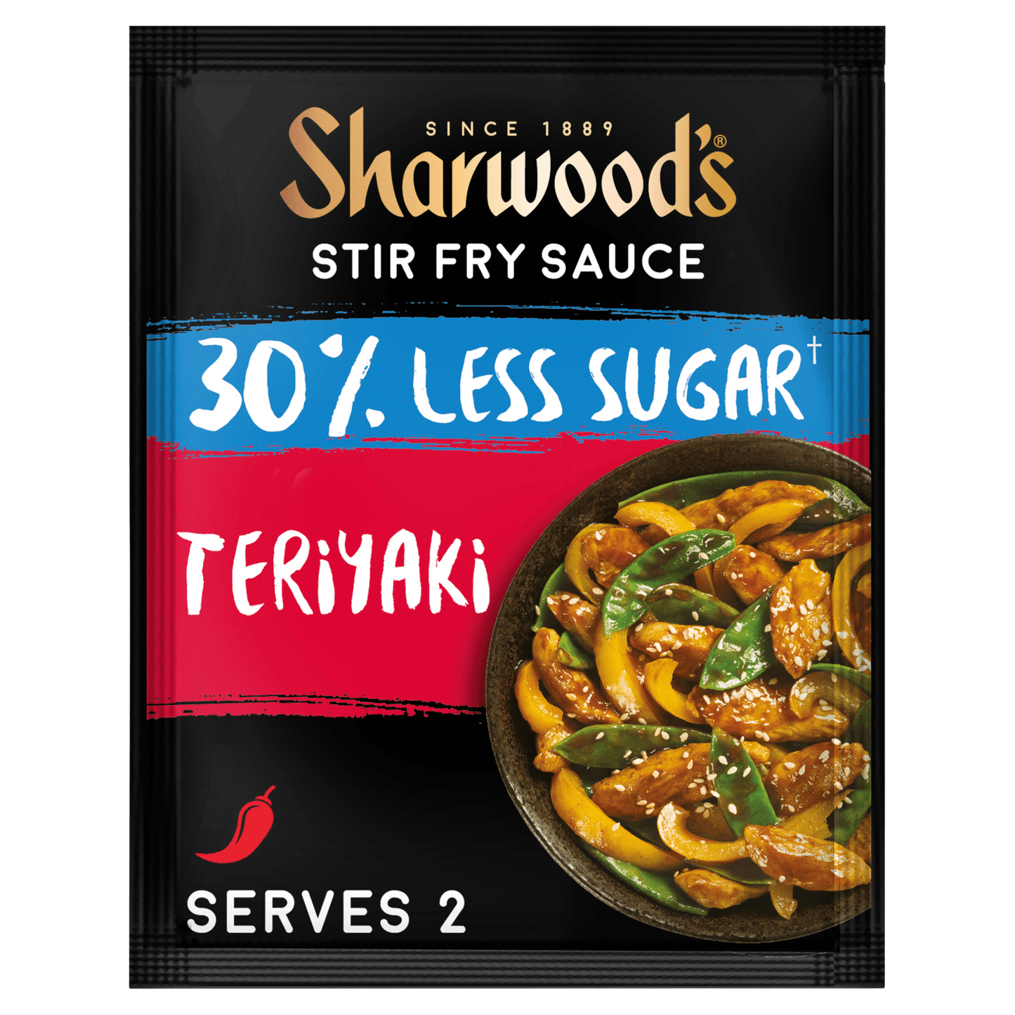 Sharwood's Stir Fry Sauce Teriyaki 120g - UK Food & Drink - 5000354917370