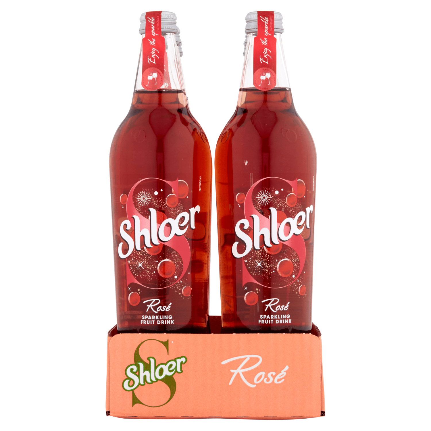 Shloer Ros√© Sparkling Fruit Drink 750ml - UK Food & Drink - 5010388202076