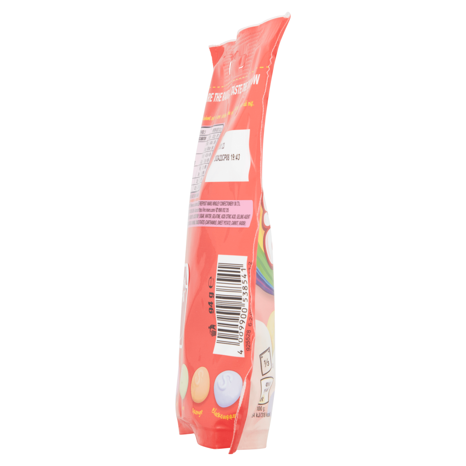 Skittles Squishy Cloudz Fruits Sweets Pouch Bag 94g - UK Food & Drink - 4009900538541