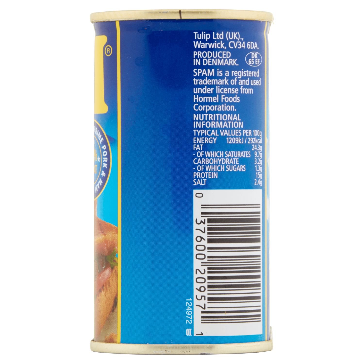Spam Chopped Pork And Ham 340g - UK Food & Drink - 37600209571