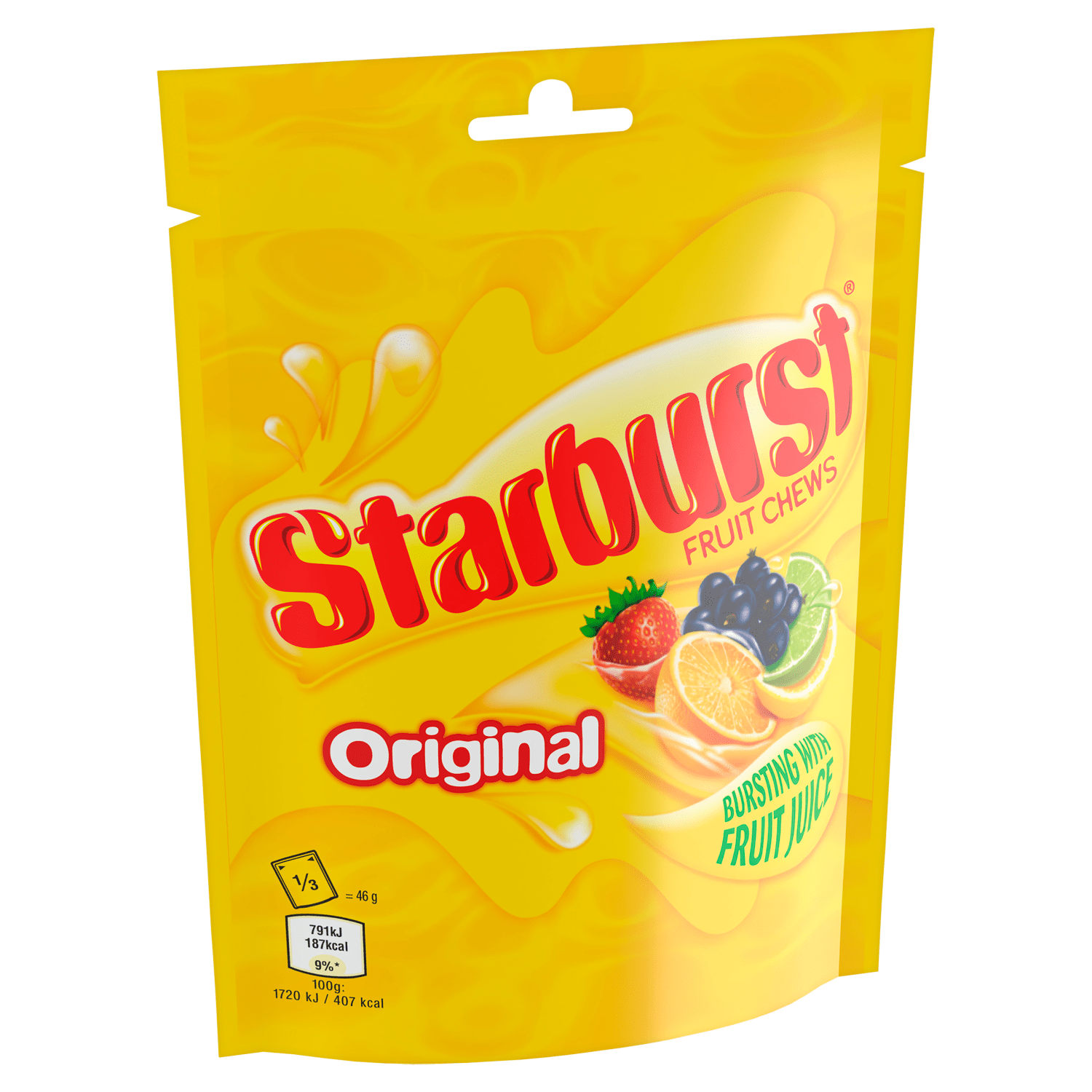 Starburst Fruit Chews Original 138g - UK Food & Drink - 4009900546249