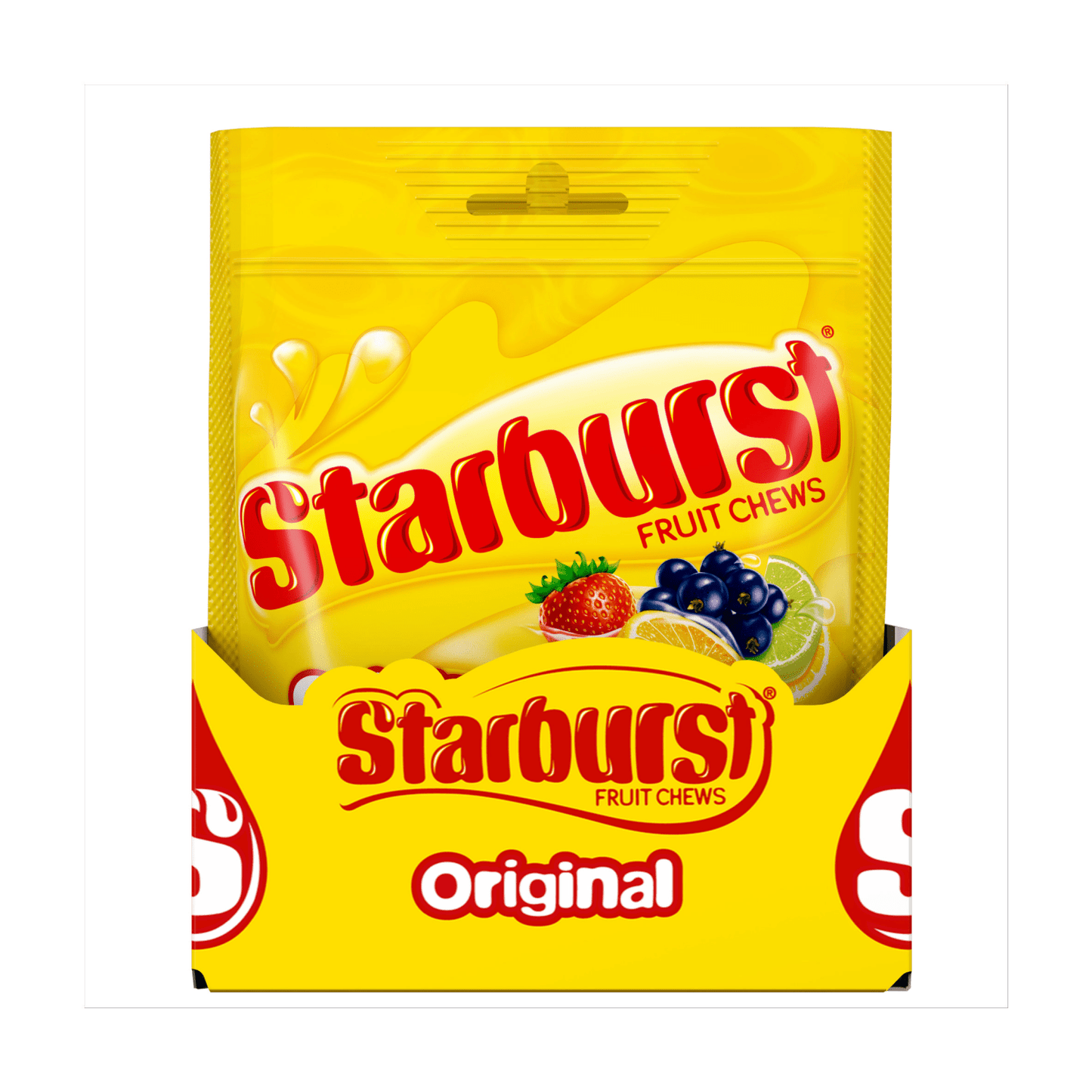 Starburst Fruit Chews Original 138g - UK Food & Drink - 4009900546249