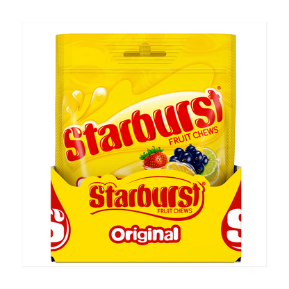 Starburst Fruit Chews Original 138g - UK Food & Drink - 4009900546249