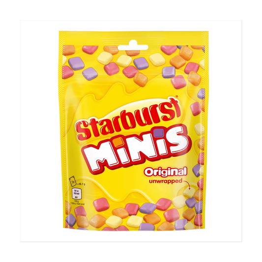 Starburst Minis Original Sweets Pouch Bag 137g - UK Food & Drink - 4009900539302