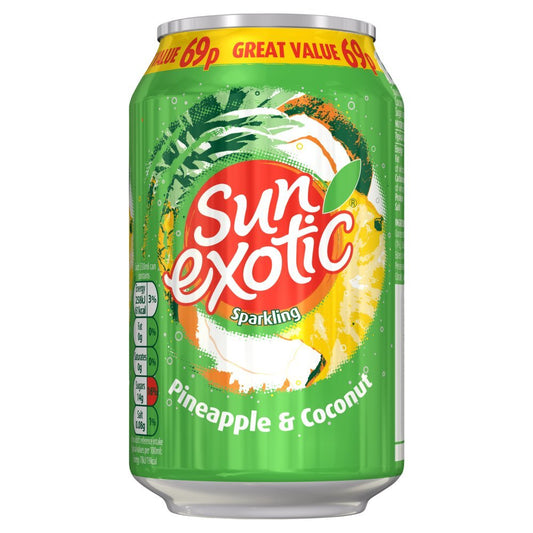 Sun Exotic Pineapple & Coconut Pm 69P 330Ml - UK Food & Drink - 5000382122180