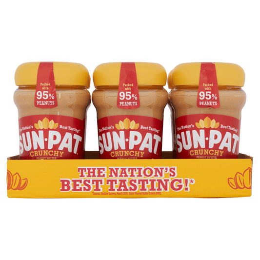 Sun - Pat Crunchy Peanut Butter 300g - UK Food & Drink - 5060391623764