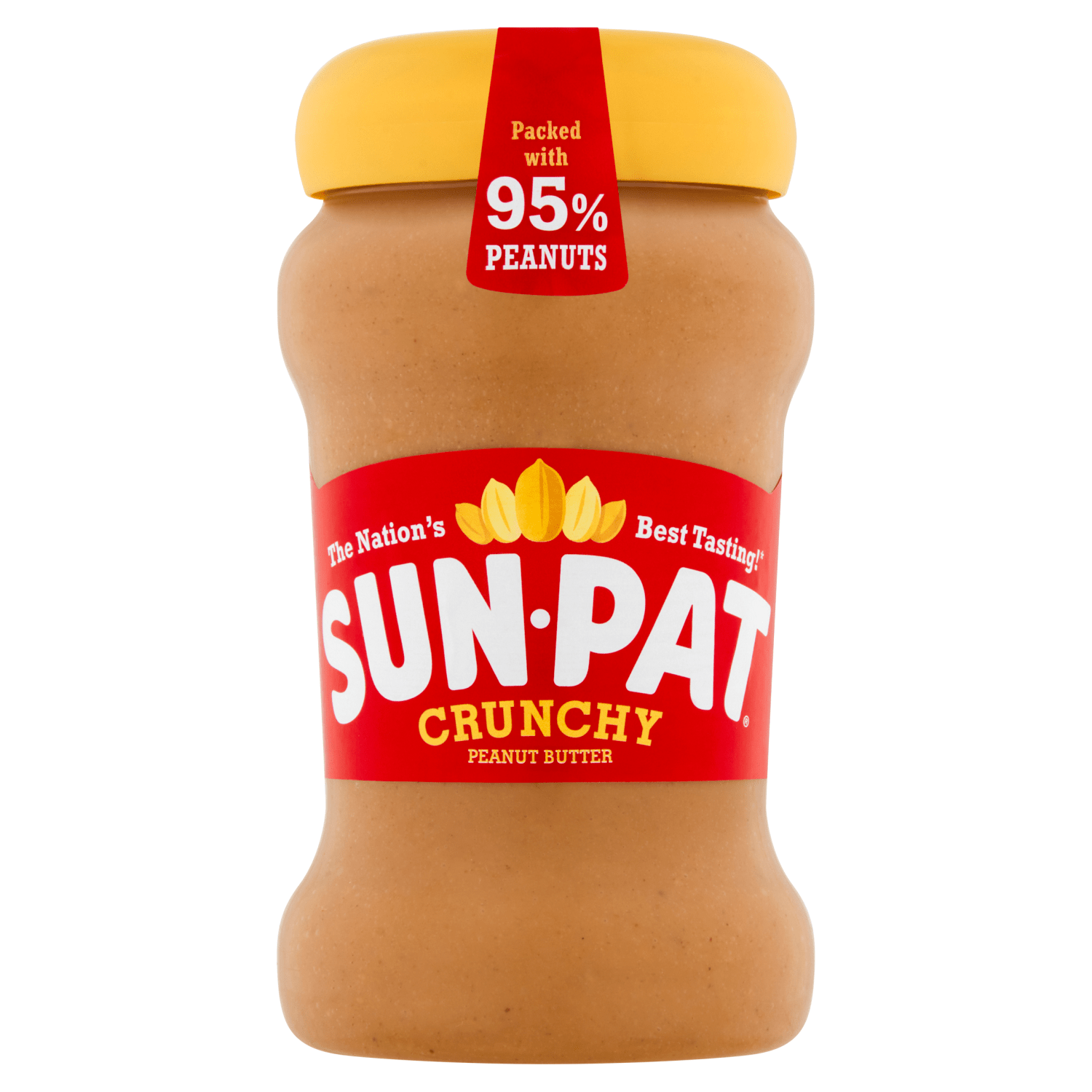 SUN - PAT Crunchy Peanut Butter 400g - UK Food & Drink - 5060391623092