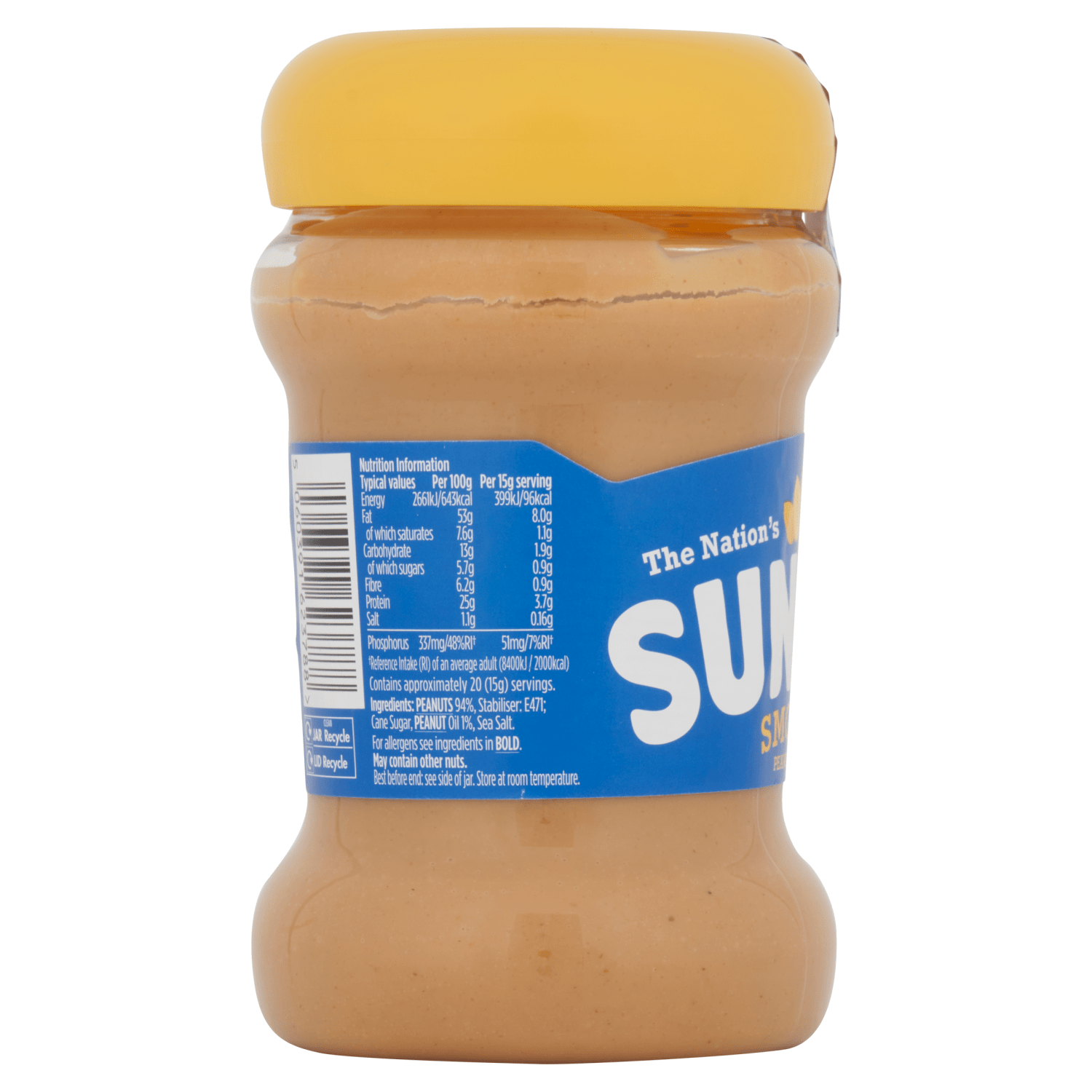 Sun - Pat Smooth Peanut Butter 300g - UK Food & Drink - 5060391623788