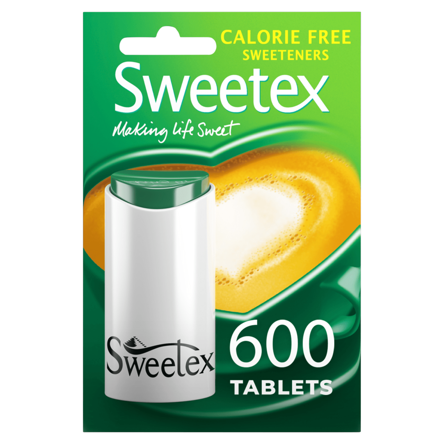 Sweetex Calorie Free Sweeteners 600 Tablets - UK Food & Drink - 5011417547755