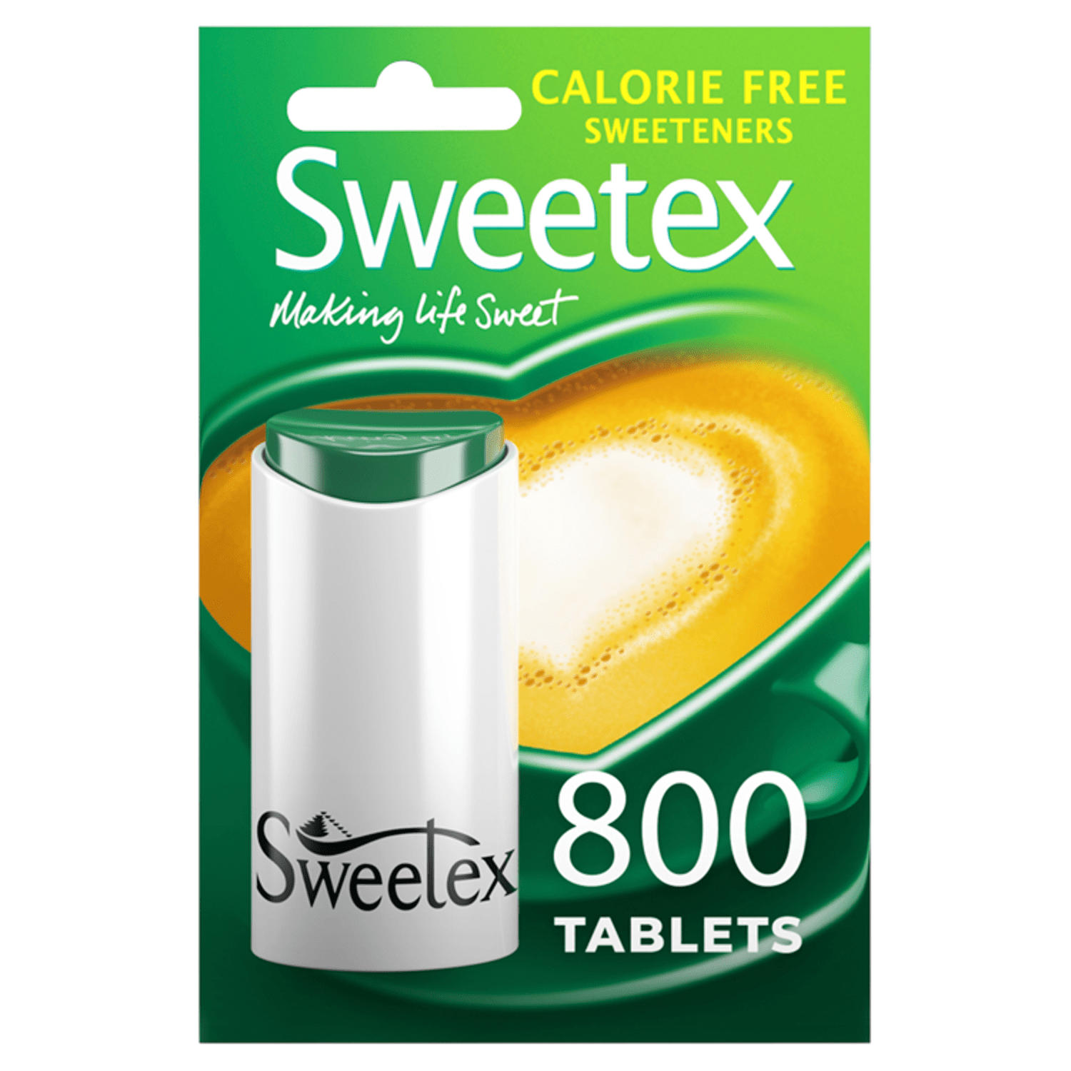 Sweetex Calorie Free Sweeteners 800 Tablets - UK Food & Drink - 5000167001785