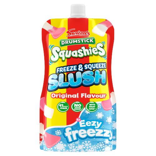 Swizzels Drumstick Squashies Freeze & Squeeze Slush Original Flavour 250ml - UK Food & Drink - 5056192410368