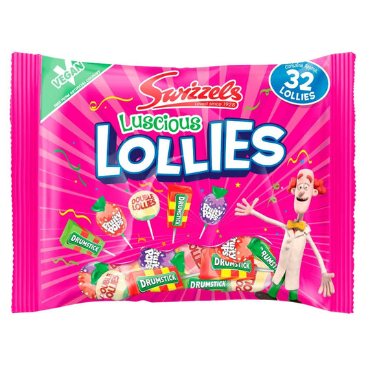 Swizzels Luscious Lollies 354g - UK Food & Drink - 5010478800854