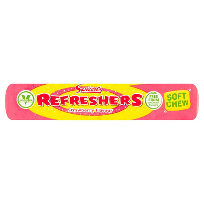 Swizzels Refreshers Strawberry Flavour - UK Food & Drink - 5010478558915