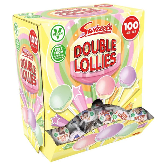 Swizzles Double Lollies Dispenser Box - UK Food & Drink - 96075456
