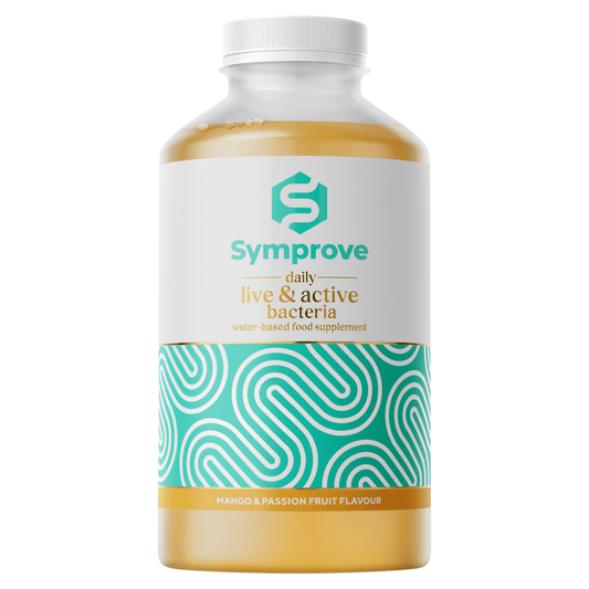 Symprove Mango & Passion Fruit Flavour Water - Based Food Supplement 500ml - UK Food & Drink - 5060221910675