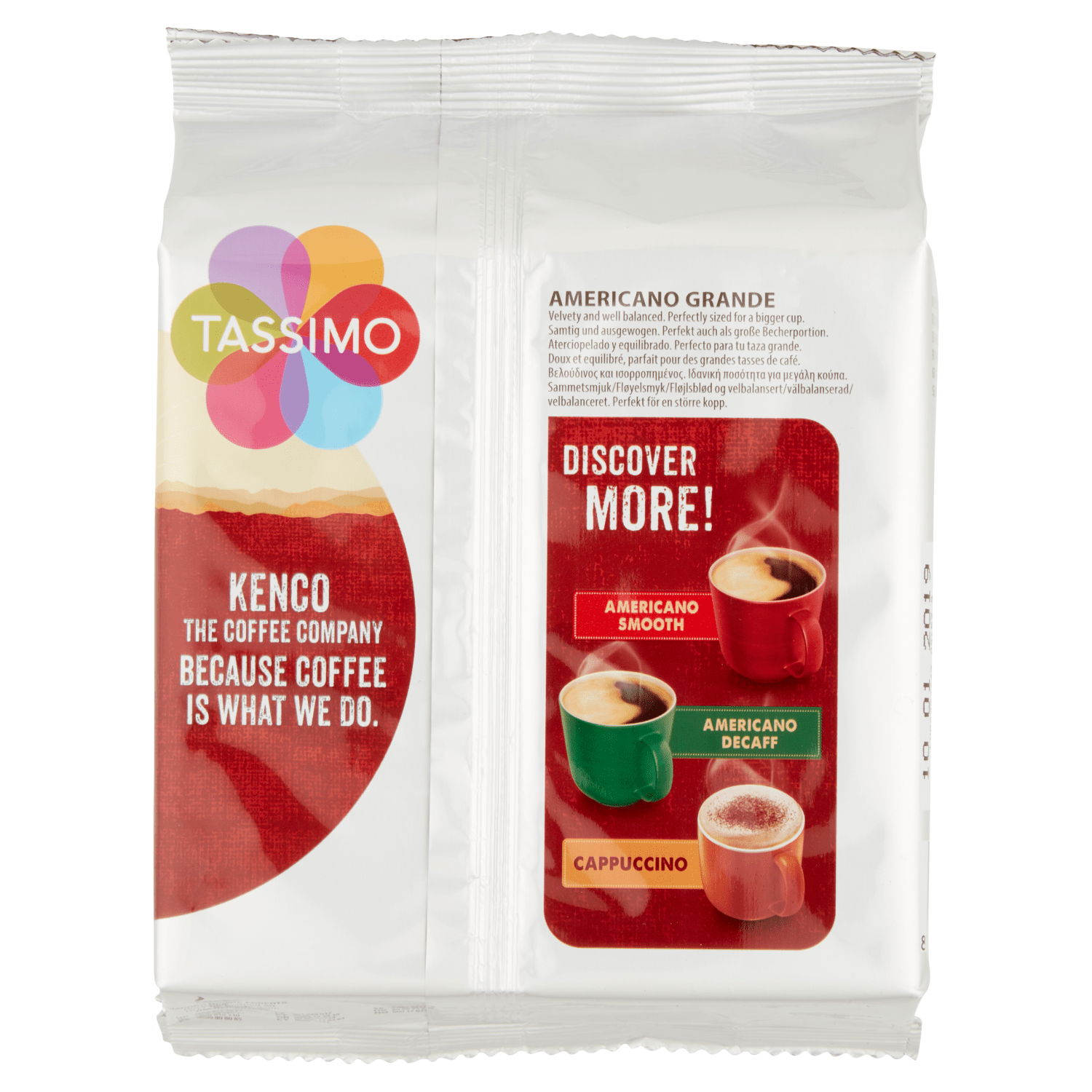 Tassimo Kenco Americano Grande XL Coffee Pods x16 - UK Food & Drink - 8711000504628
