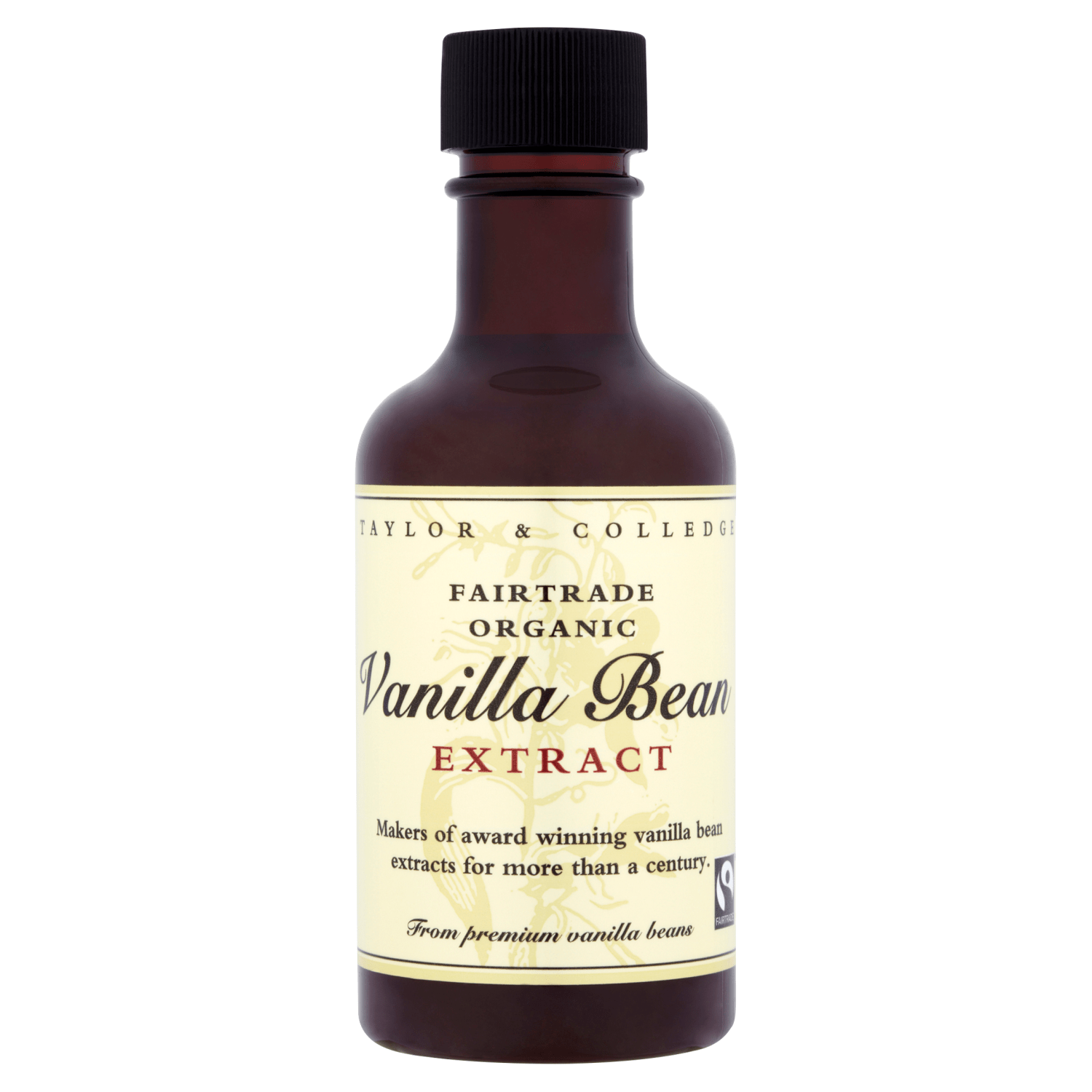 Taylor & Colledge Fairtrade Organic Vanilla Bean Extract 100ml - UK Food & Drink - 9300641001079