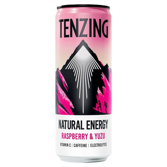 Tenzing Raspberry & Yuzu Energy Drink - UK Food & Drink - 5060444850857