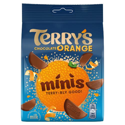 Terry's Chocolate Orange Minis 125g - UK Food & Drink - 3664346304948