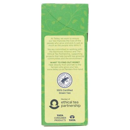 Tetley Pure Green 20 Green Tea 40g - UK Food & Drink - 5000208001439