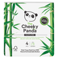 The Cheeky Panda 3 Ply Bamboo Toilet Tissue 4 Rolls - UK Food & Drink - 5060561630189