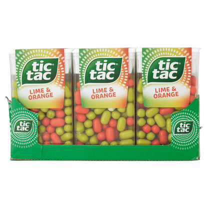 Tic Tac Lime & Orange 49g - UK Food & Drink - 4008400390529