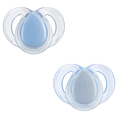 Tommee Tippee 2x Nighttime Soothers, Glow in the Dark, Steriliser Pod, 6 - 18m - UK Food & Drink - 5010415333629