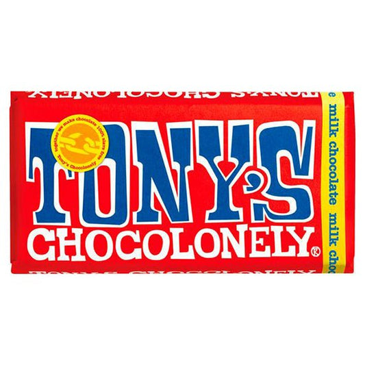 Tony's Chocolonely Fairtrade Milk Chocolate 180g - UK Food & Drink - 8717677339914