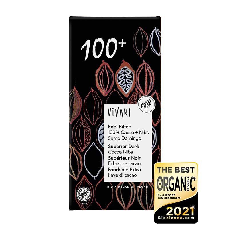 Vivani Dark 100+ Chocolate - UK Food & Drink - 4044889004106
