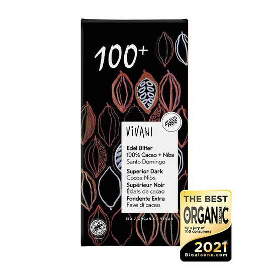 Vivani Dark 100+ Chocolate - UK Food & Drink - 4044889004106