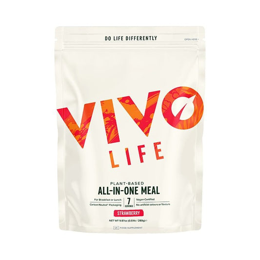 Vivo Life All - In - One Meal Strawberry - UK Food & Drink - 5060572521735