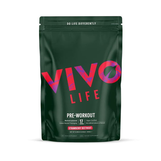Vivo Life Pre - Workout Strawberry Beet - UK Food & Drink - 5060572521797