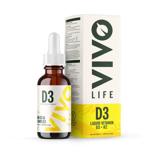Vivo Life Vitamin D3 & K2 Liquid - UK Food & Drink - 5060572521063