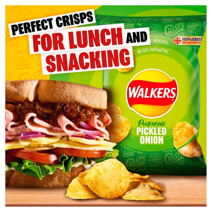 Walkers Pickled Onion 32.5g - UK Food & Drink - 5000328902616