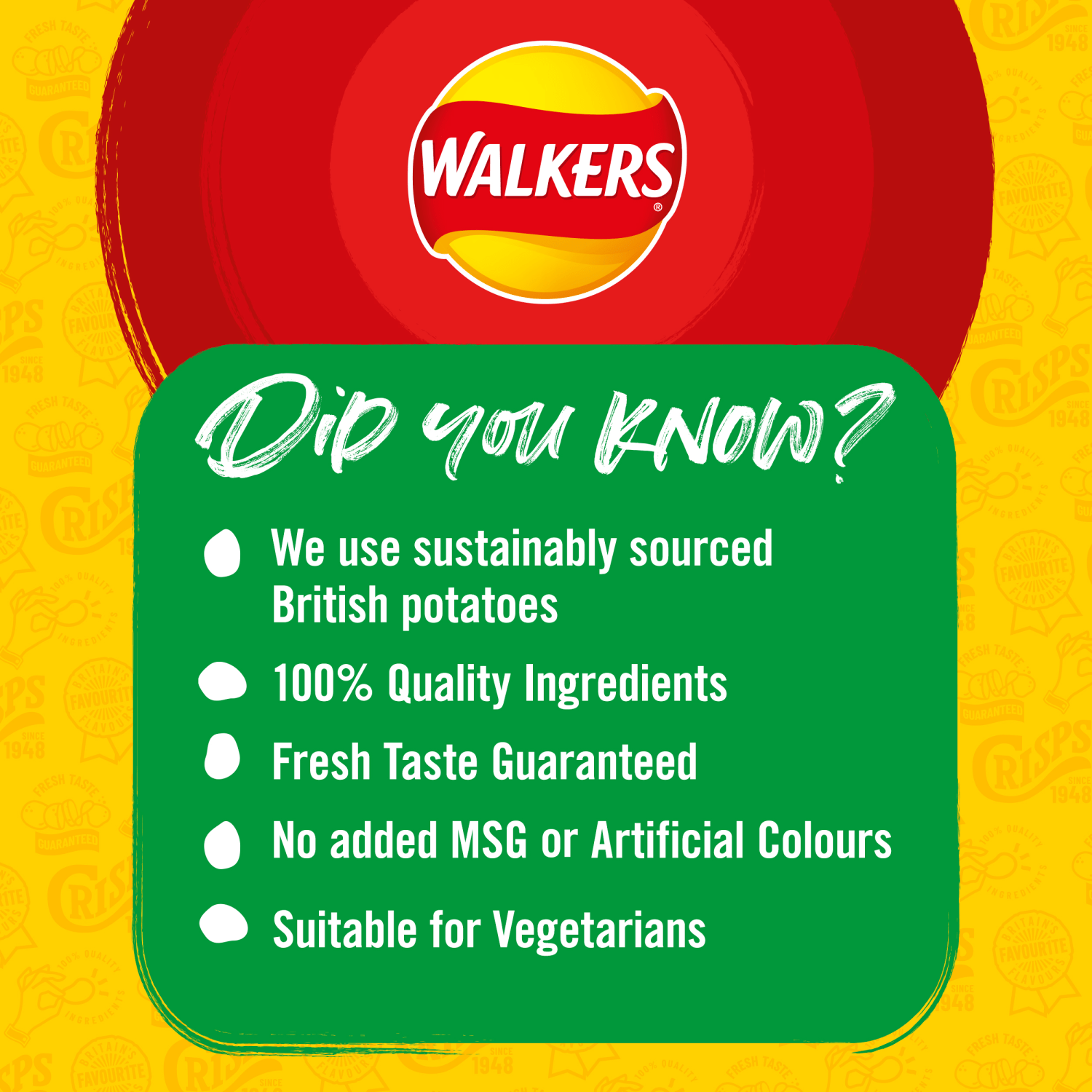 Walkers Ready Salted Multipack Crisps 12x25g - UK Food & Drink - 5000328992402