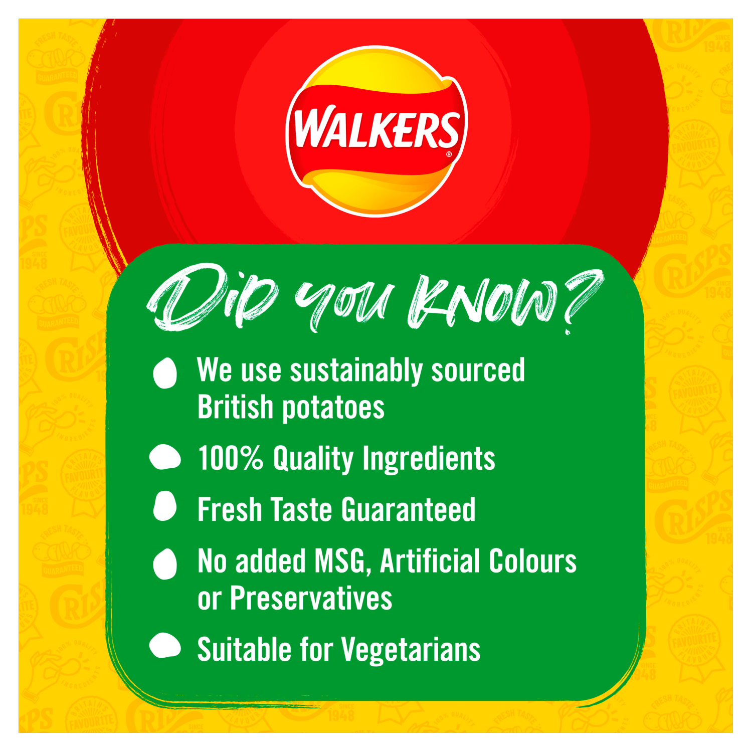 Walkers Smoky Bacon Crisps 32.5g - UK Food & Drink - 5000328338507