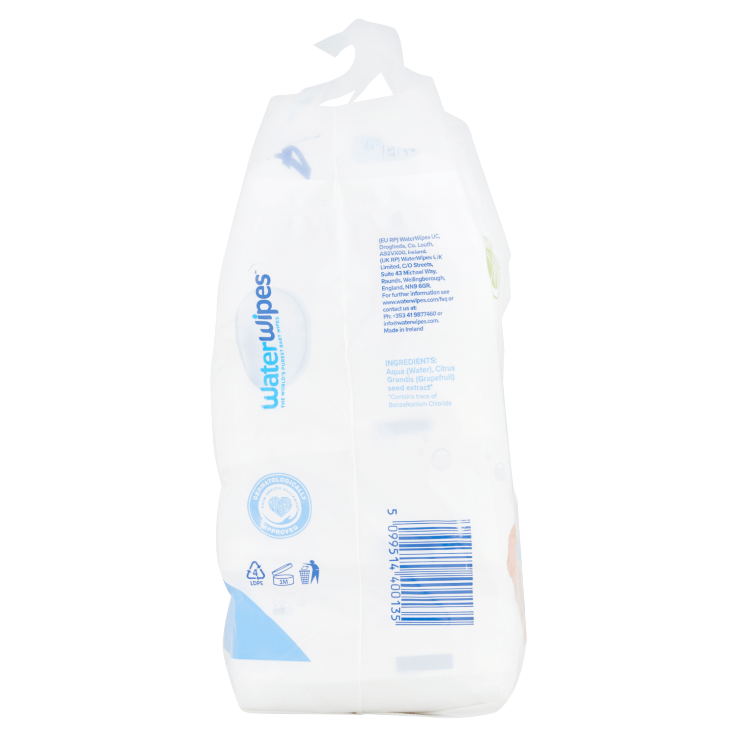 WaterWipes 4 Packs - UK Food & Drink - 5099514400135