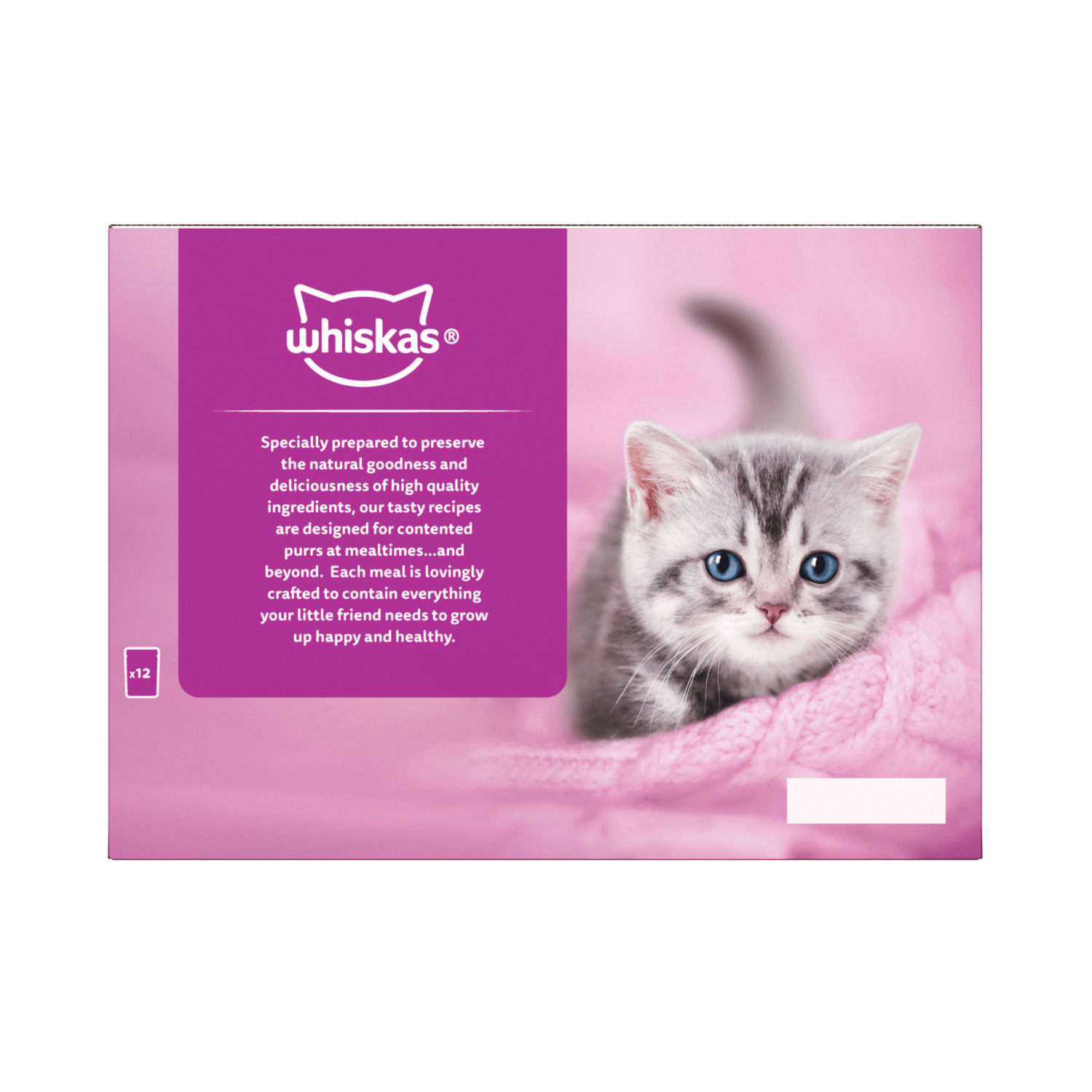 Whiskas Kitten Mixed Menu Wet Cat Food Pouches in Jelly 12 x 85g - UK Food & Drink - 5000166157483