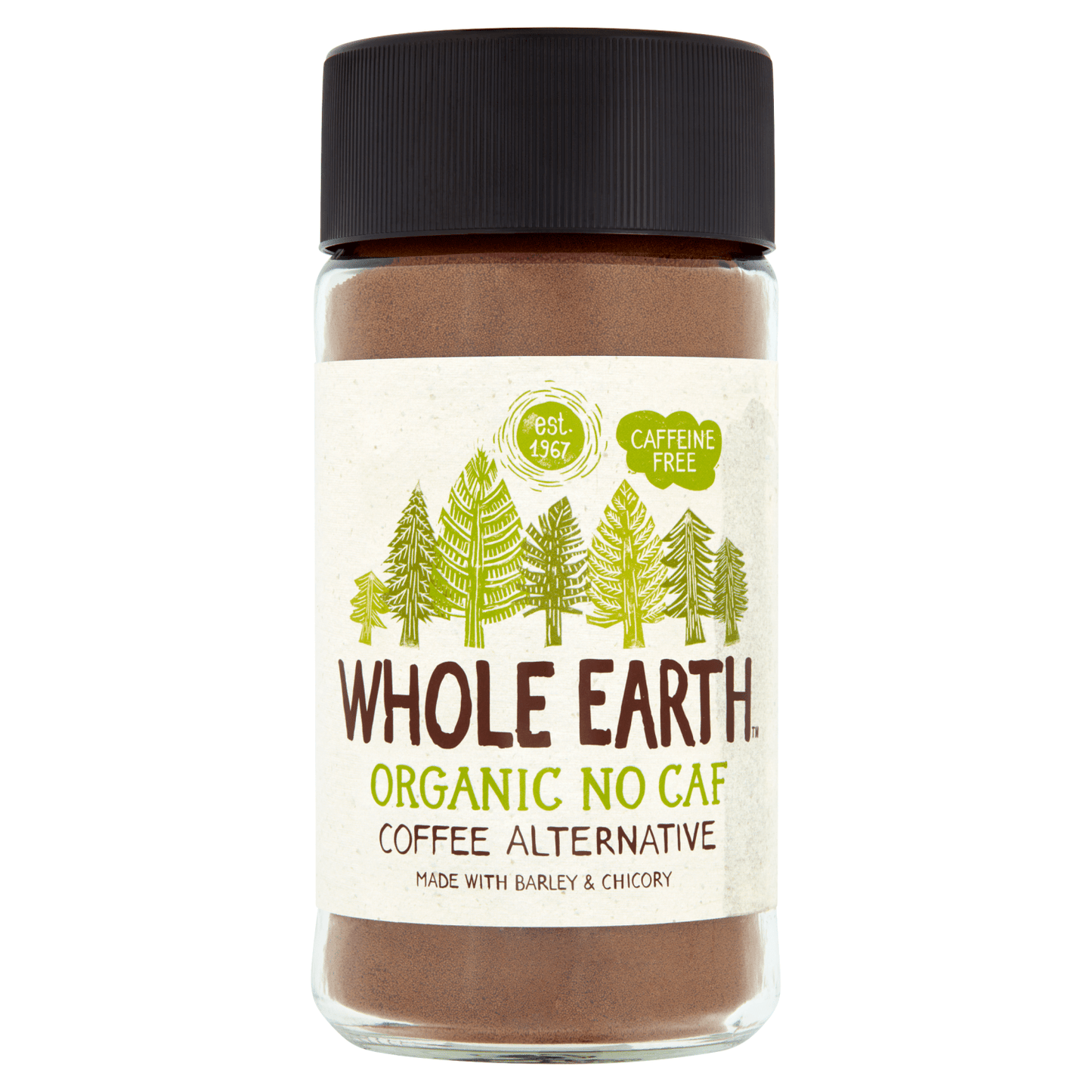 Whole Earth Organic No Caffeine Coffee Alternative 100g - UK Food & Drink - 5011835100808