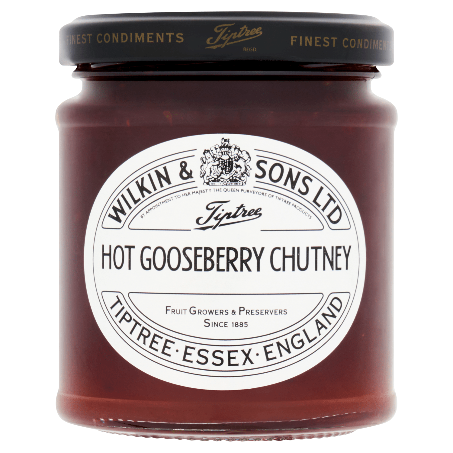 Wilkin & Sons Ltd Tiptree Hot Gooseberry Chutney 230g - UK Food & Drink - 43647831064