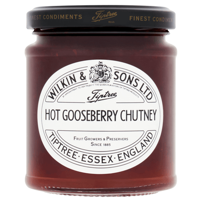 Wilkin & Sons Ltd Tiptree Hot Gooseberry Chutney 230g - UK Food & Drink - 43647831064