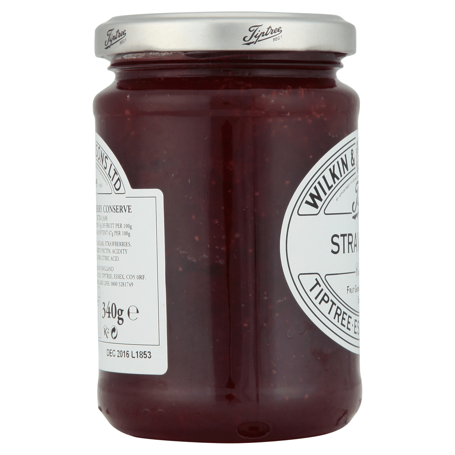 Wilkin & Sons Ltd Tiptree Strawberry Extra Jam 340g - UK Food & Drink - 43647160010