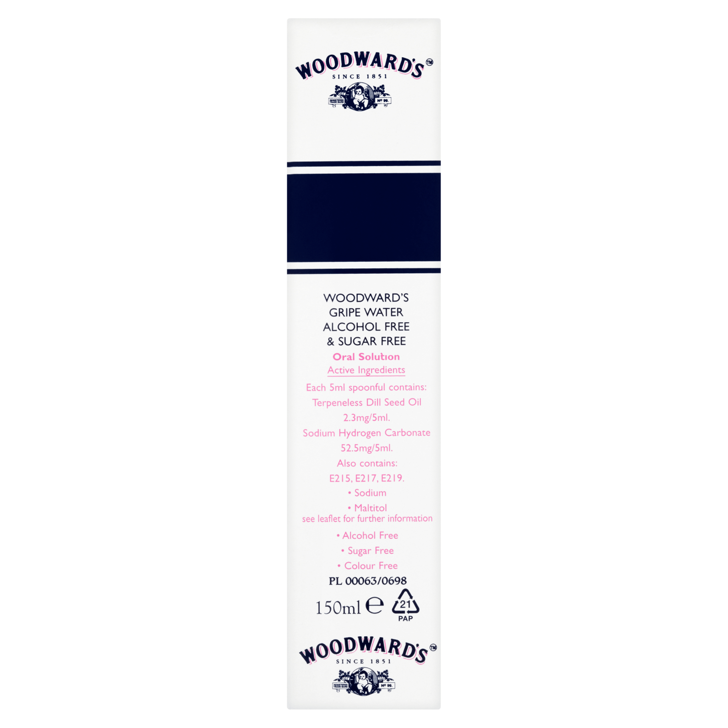 Woodward's Gripe Water 150ml - UK Food & Drink - 5012509978280