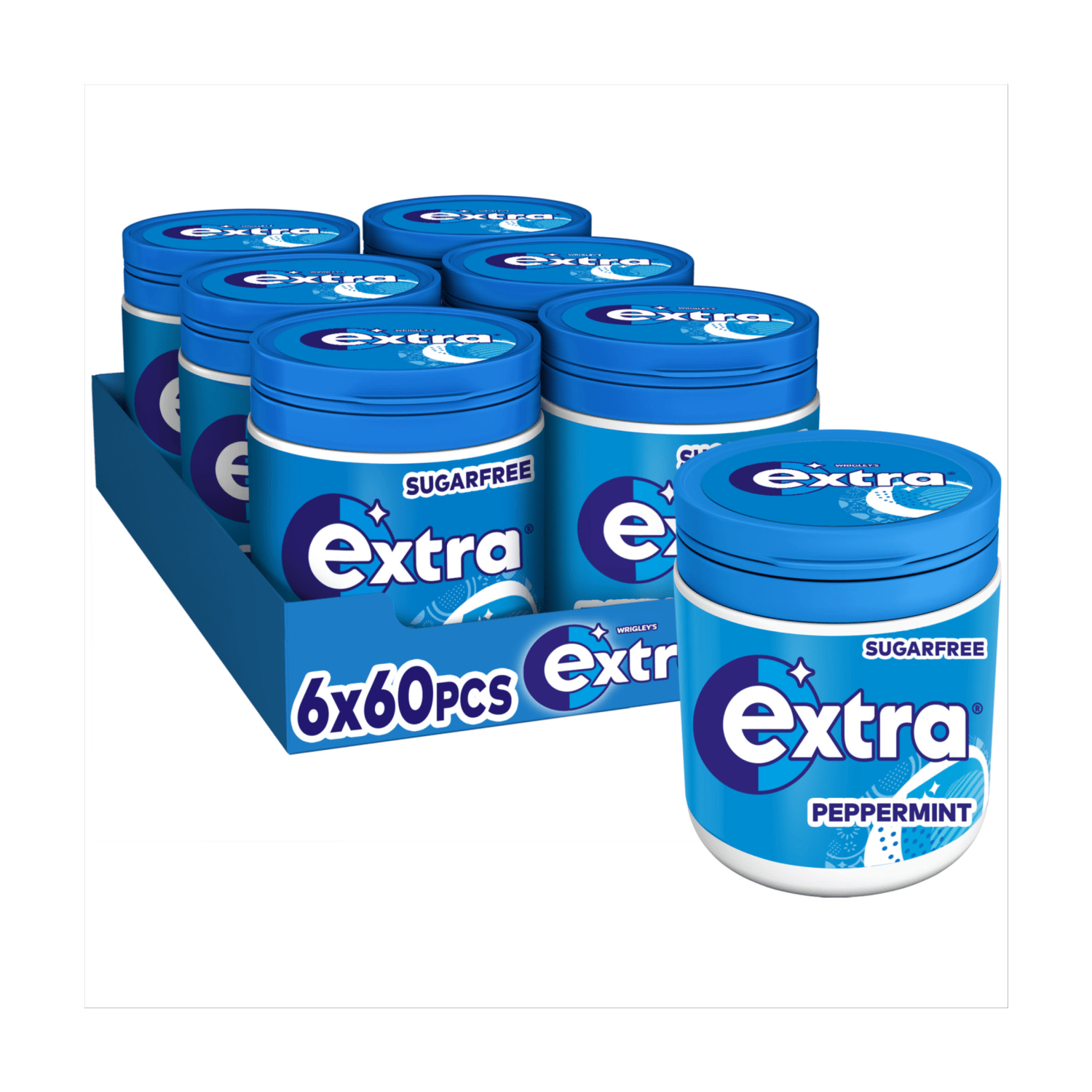 Wrigley's Extra Sugarfree Peppermint 60 Pieces 84g - UK Food & Drink - 4009900482806