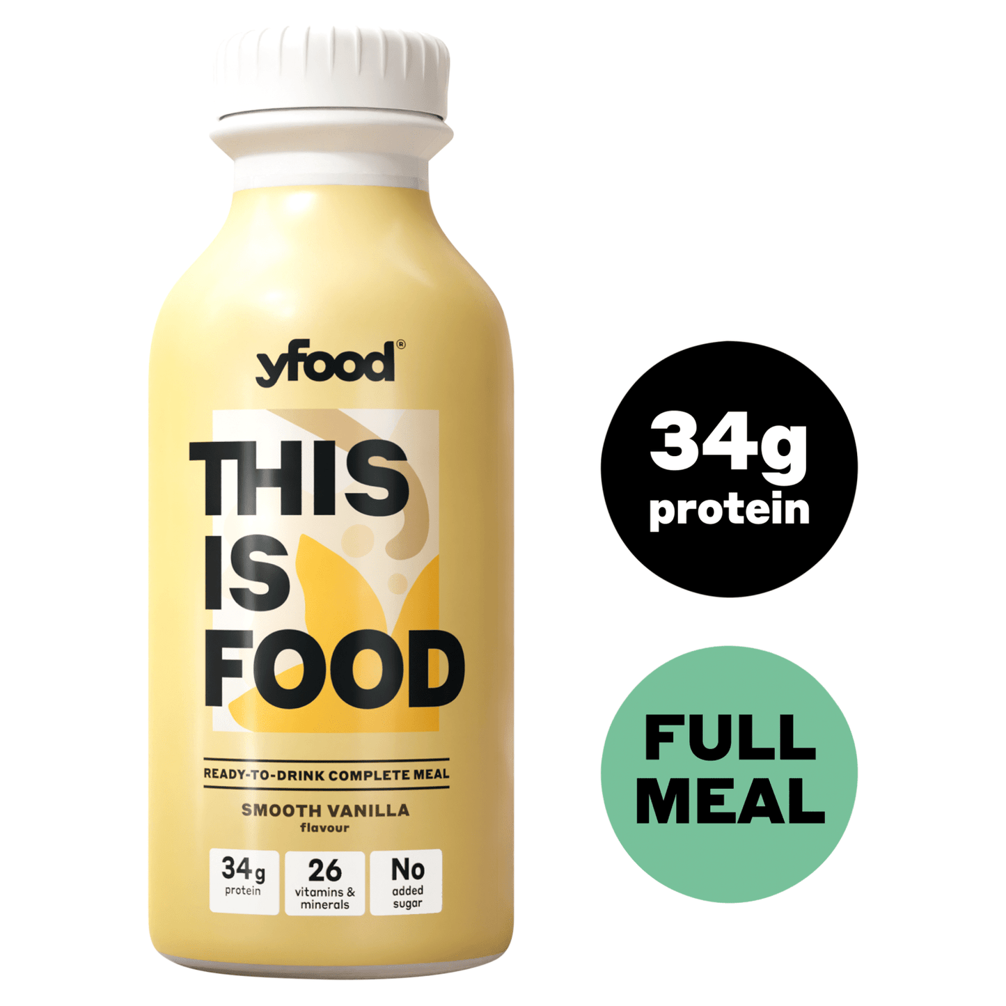 YFood This Is Food Smooth Vanilla 500ml - UK Food & Drink - 4260556631158