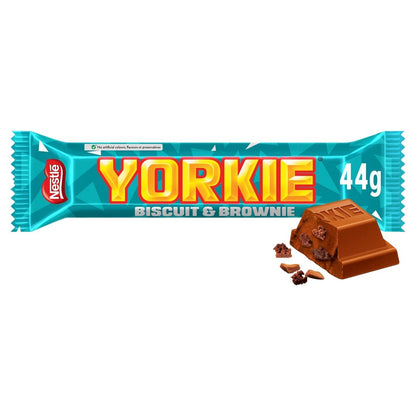 Yorkie Brownie Single Bar - UK Food & Drink - 8445291384934
